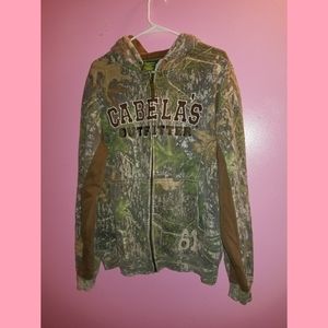 Camo Print Hoodie